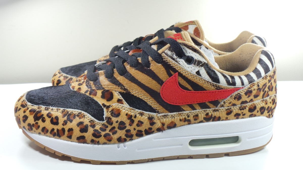 2018 NIKE AIR MAX 1 ATMOS AQ0928-700 ANIMAL PACK 8.5 FORCE DUNK