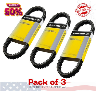 #ad 3 Packs Can Am New OEM 100% PBO Performance Drive Belt Maverick X3 422280652 $120.00
