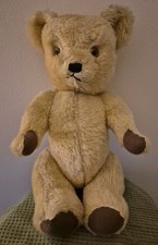 Lovely Vintage Mohair Jointed Teddy Bear Growler Chiltern Chad Valley?