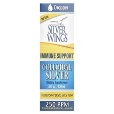 Colloidal Silver, 250 ppm, 4 fl oz 120 ml 