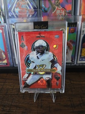 Travis Hunter & Tetairoa McMillan 1/1 Back To Back 2024 5 Card Draw Wild Card 