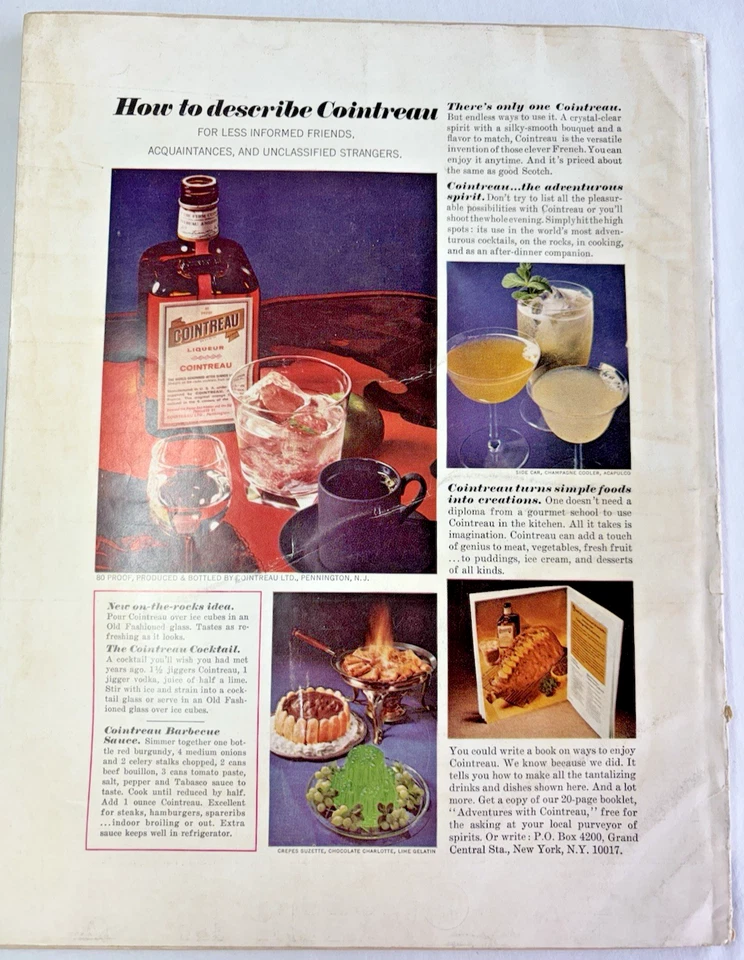 HOUSE BEAUTIFUL MAGAZINE December 1967 CHRISTMAS TREASURES & TREES Vintage Ads - Image 3 of 4