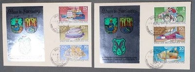 MayfairStamps Germany 1976 Summer Olympics Metallic 2 Cover cca_15073 - Image 1 of 2