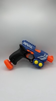 NERF Rival Knockout XX-100 Blue with 4 Yellow Foam Balls