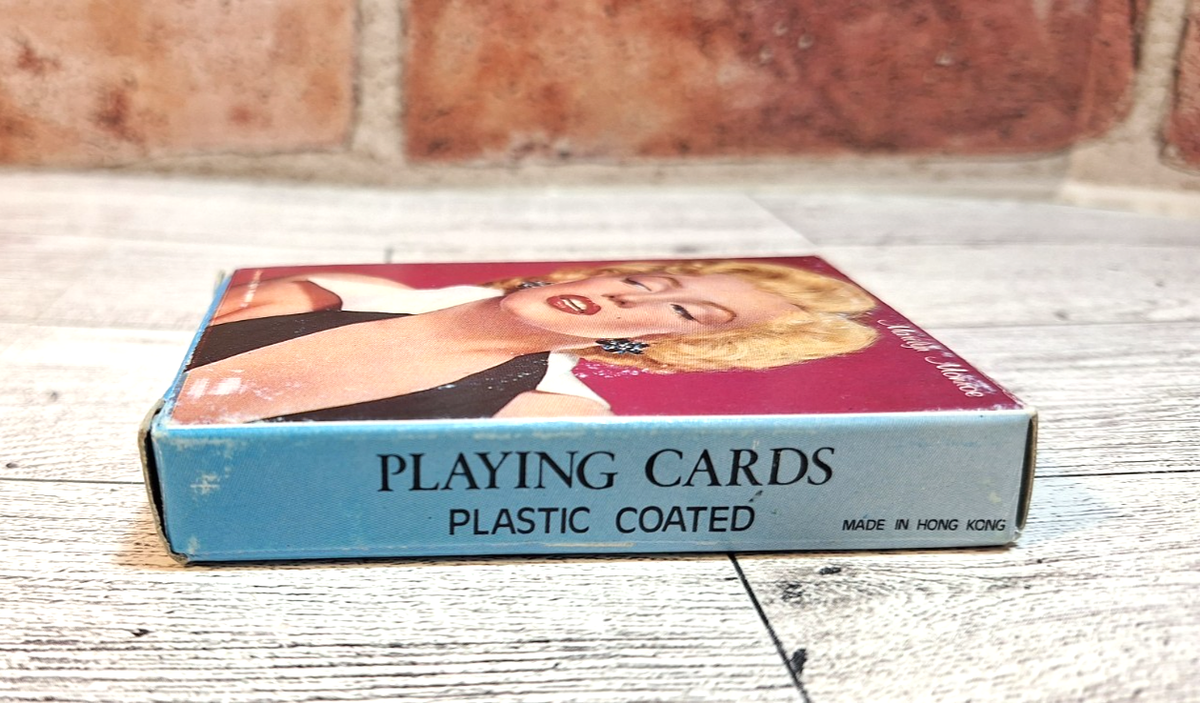 Marilyn Monroe Playing Cards 1956 Souvenir Great Condition. Unused