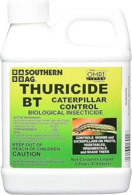Southern Ag Thuricide BT Caterpillar Control – 16 oz (Pint Size) Southern Ag-UK