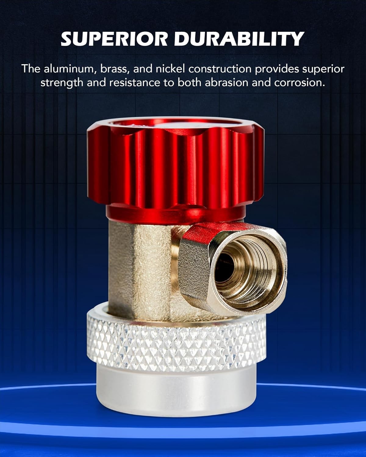 Orion Motor Tech R134a Quick Coupler Adapters, R134a Manifold Gauge Adapters and