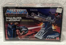 Beam Blaster & Artilleray Complete He-Man Masters of the Universe CAS Graded 75