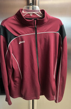 Asics Mens Athletic Zip up Top Jacket L