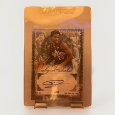 2025 Topps Basketball Brice Sensabaugh Signed & Sealed Auto Utah Jazz #BSI-BSE