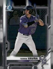 2021 Bowman 1st Edition #BCP-100 Terrin Vavra