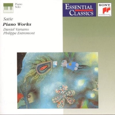 ERIK SATIE - Klavierwerke / Piano works  (CD 1992)  Daniel Varsano
