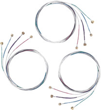 12-Pack Universal Violin Strings 4/4 Full Set, Steel Core with Nickel Ball End