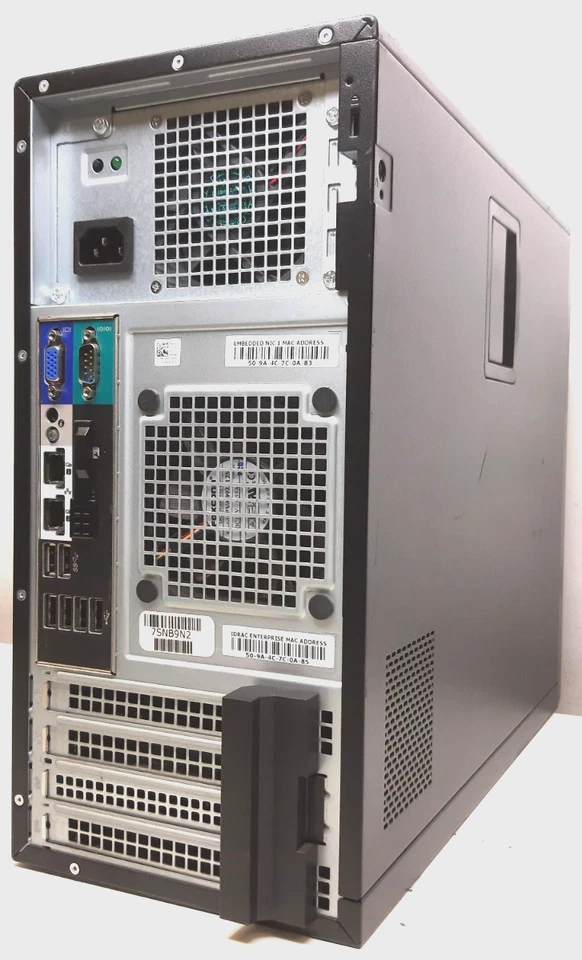 Dell PowerEdge T130 Intel Xeon E3-1220 v6 @ 3.00GHz 8GB RAM NO SSD - Image 2 of 4