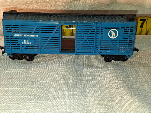 Coche Realista HO Great Northern Stock 582033 Azul Dos Rieles Analógico 1:87 | Condition: Used