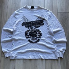 Red Ape Shirt Mens XL Attitude Savage Street Y2K Grunge Urban Long Sleeves