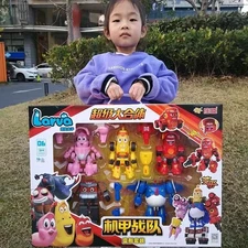 Kids' Transforming Larva Robot Action Toy Figure - Cool Collectible Gift