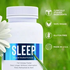 (2Pack)120 Sleep Capsules  -Helps Relax and Promote Natural Sleep, Sleep Best
