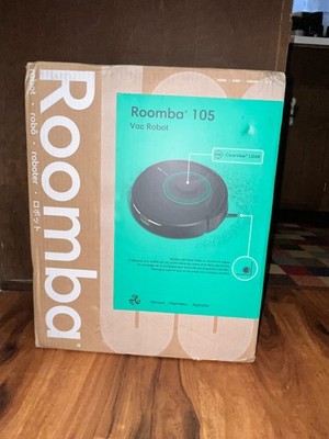 NEW IN BOX iRobot Roomba 105 Cordless Robot Vacuum Multi-Surface Cleaning