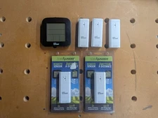 TempMinder 4-Zone Temperature & Humidity Station With Two Additional Sensors 