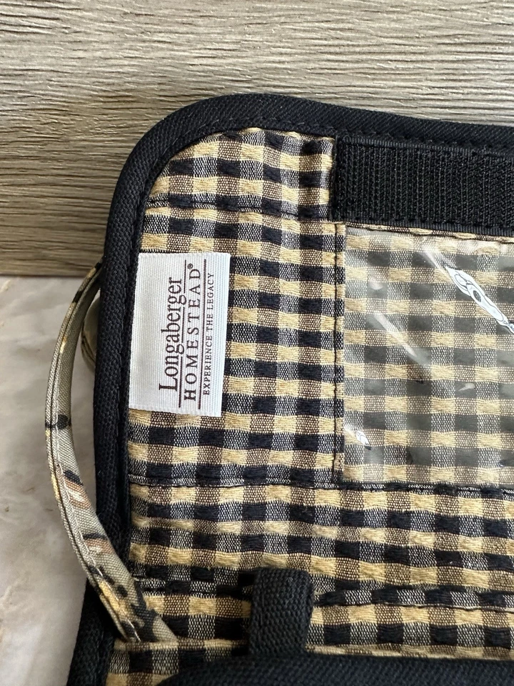 Cartera Bandolera Longaberger Homestead Años 00 De Colección Usada en Excelente Condición Envío Rápido Gratis Foto 4 de 4
