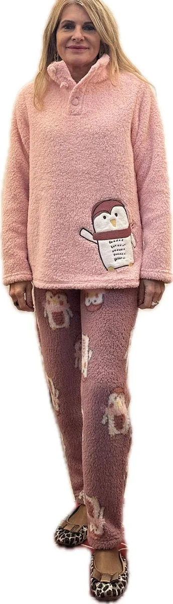 Pigiama lungo con motivo Fair Isle Bianco/Rosso GAP KIDS da Bimba