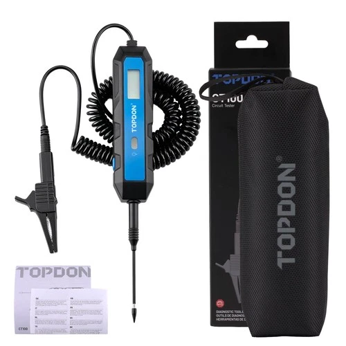 TOPDON CT100 Automotive Circuit Tester, 5-30V Load Testing Diagnose Electrical