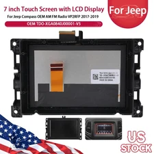 TDO-WXGA0700K00057-V1 For 2017-2020 Jeep Compass 7" LCD Display Touch Screen US