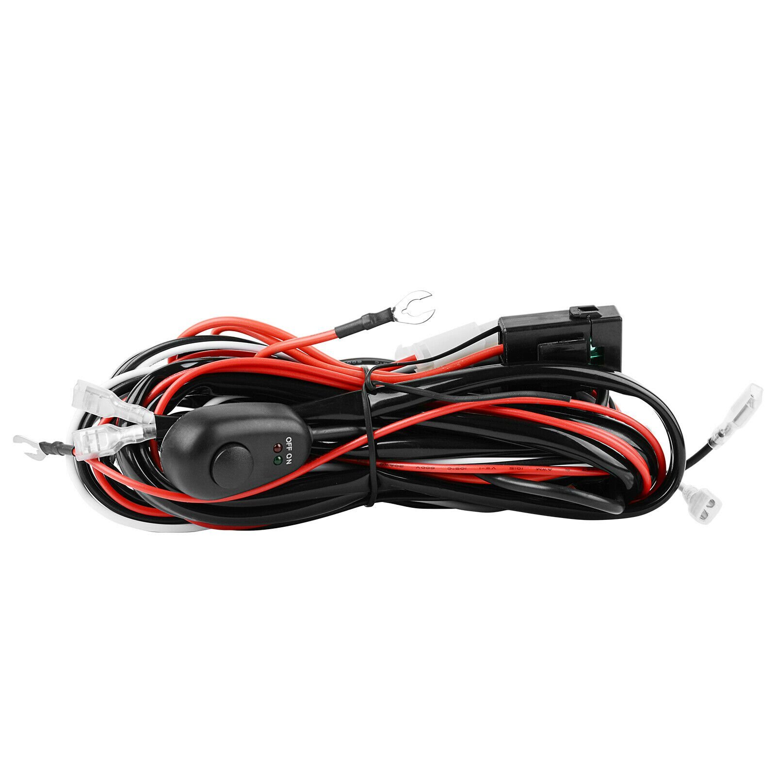 High Qualiy Universal 12V 40A Wiring Harness With On/Off Switch