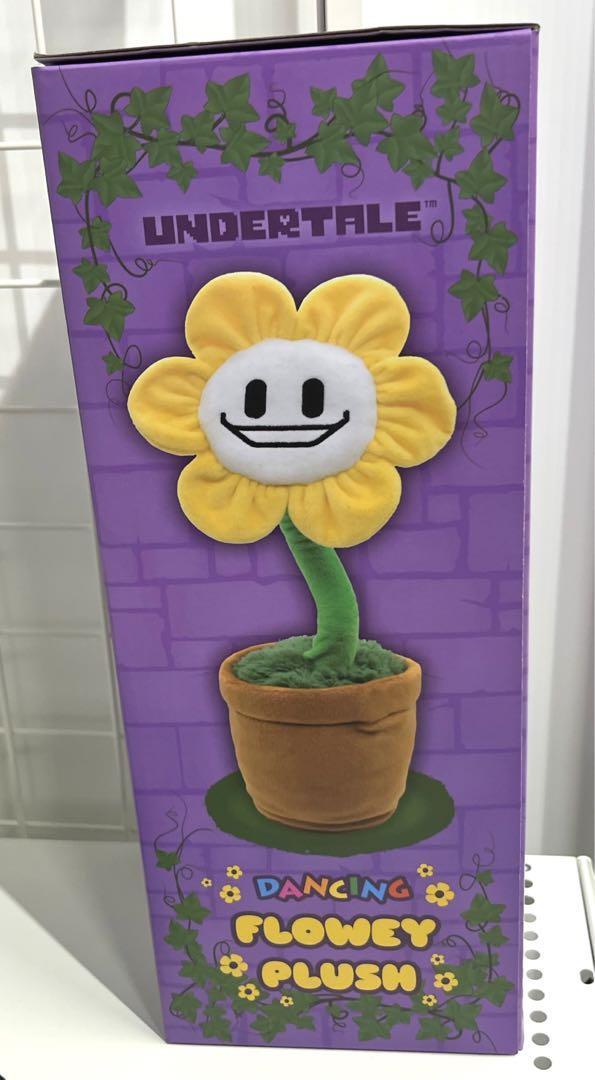 Famgamer Undertale Musical Dancing Flowey Plush Figure Sound