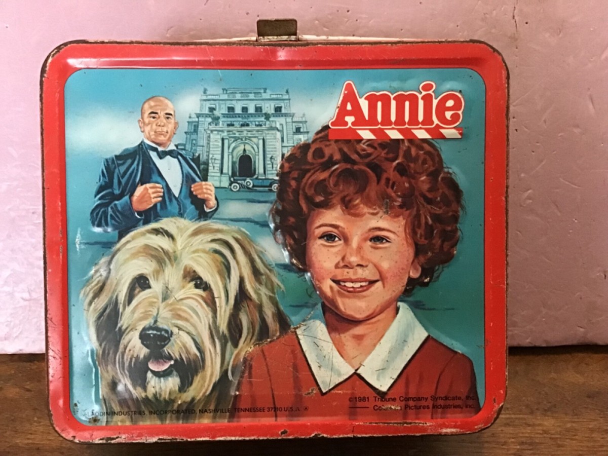 VINTAGE 1981 ANNIE LUNCHBOX WITH THERMOS! | eBay