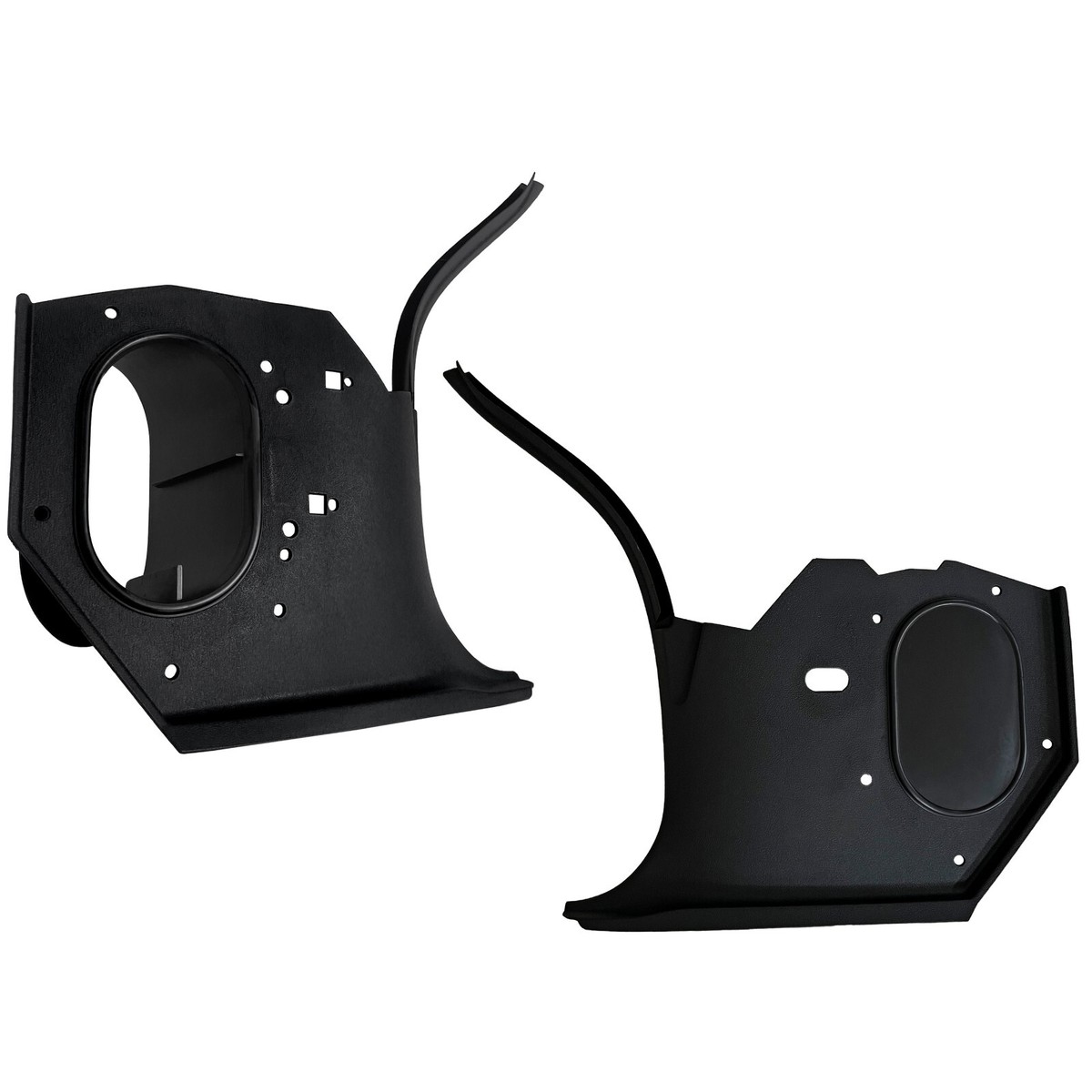 1970~1981 Camaro Firebird Kick Panel w/ AC Pair Right & Left