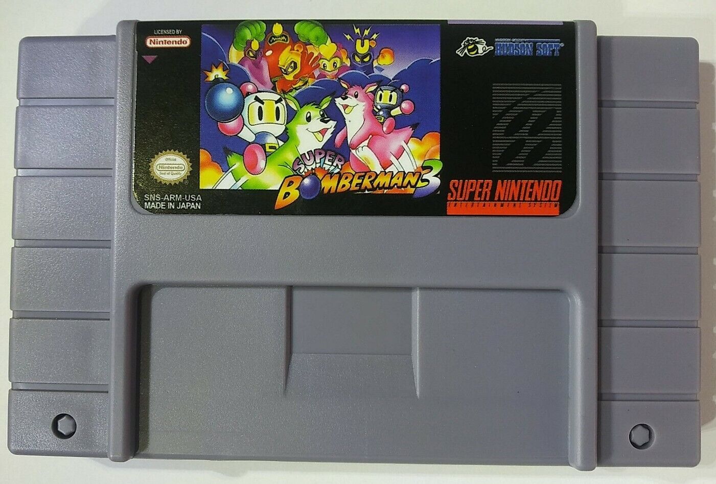 Super Bomberman 3 for SNES Console Working Cartridge 