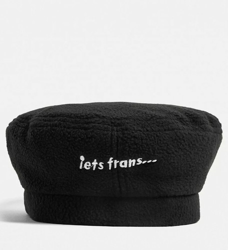 iets frans black beanie - Main Image