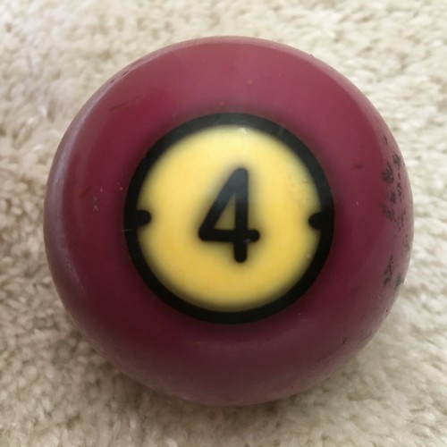 #4 Pool Ball. Antique, Vintage And Current Style Balls. Many To Choose From. - Picture 27 of 353