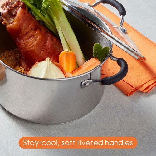 RACO Contemporary Stainless Steel Induction Stockpot 24cm/5.7L - Picture 4 of 9