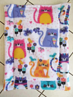 Refillable Fleece Cat Bed Kitty Catnip Pad Mat Toy Organic Cat Nip Handmade New