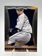 2013 Panini Select Baseball #43 Felix Hernandez - Seattle Mariners