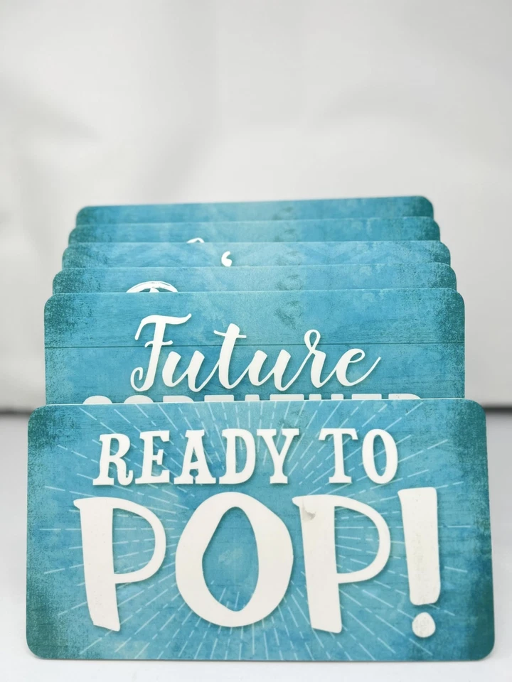 Juego de accesorios para cabina de fotos KING PROPS It's a Boy Perfect Baby Shower azul decorativo... Foto 2 de 4