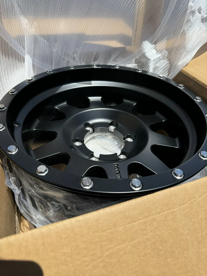 (Juego de 4) Llantas Method MR301 The Standard 17x9 6x5.5" -12mm Negro Mate Foto 4 de 4