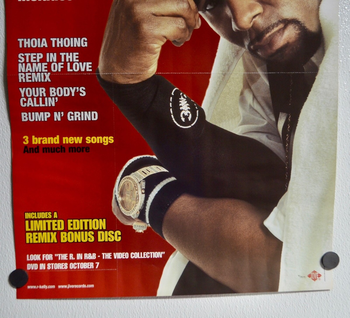 R. Kelly – The R. In R&B Collection Volume 1 (17 1/2x24) Original