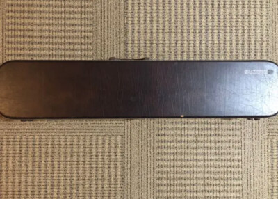 Arpa A Leve Kinden Yugetsu 28in Giapponese Laccata Marrone - Usata Ma Funzionante, Perfetta Per Principianti