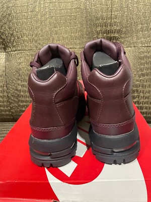 Nike Air Max Goadome TT Burgundy Black Mens Athletic Sneaker Nike Air Max Goadome 865031-604 Deep Burgundy/Black Boots  main image 4