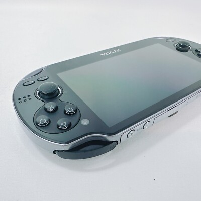SONY PS Vita PCH-1100 Crystal black Console 4948872412940| eBay