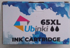 Black Ink Cartridge for HP 65 XL Deskjet 2622 2652 2655 3722 ENVY 5052 5055 2 pk