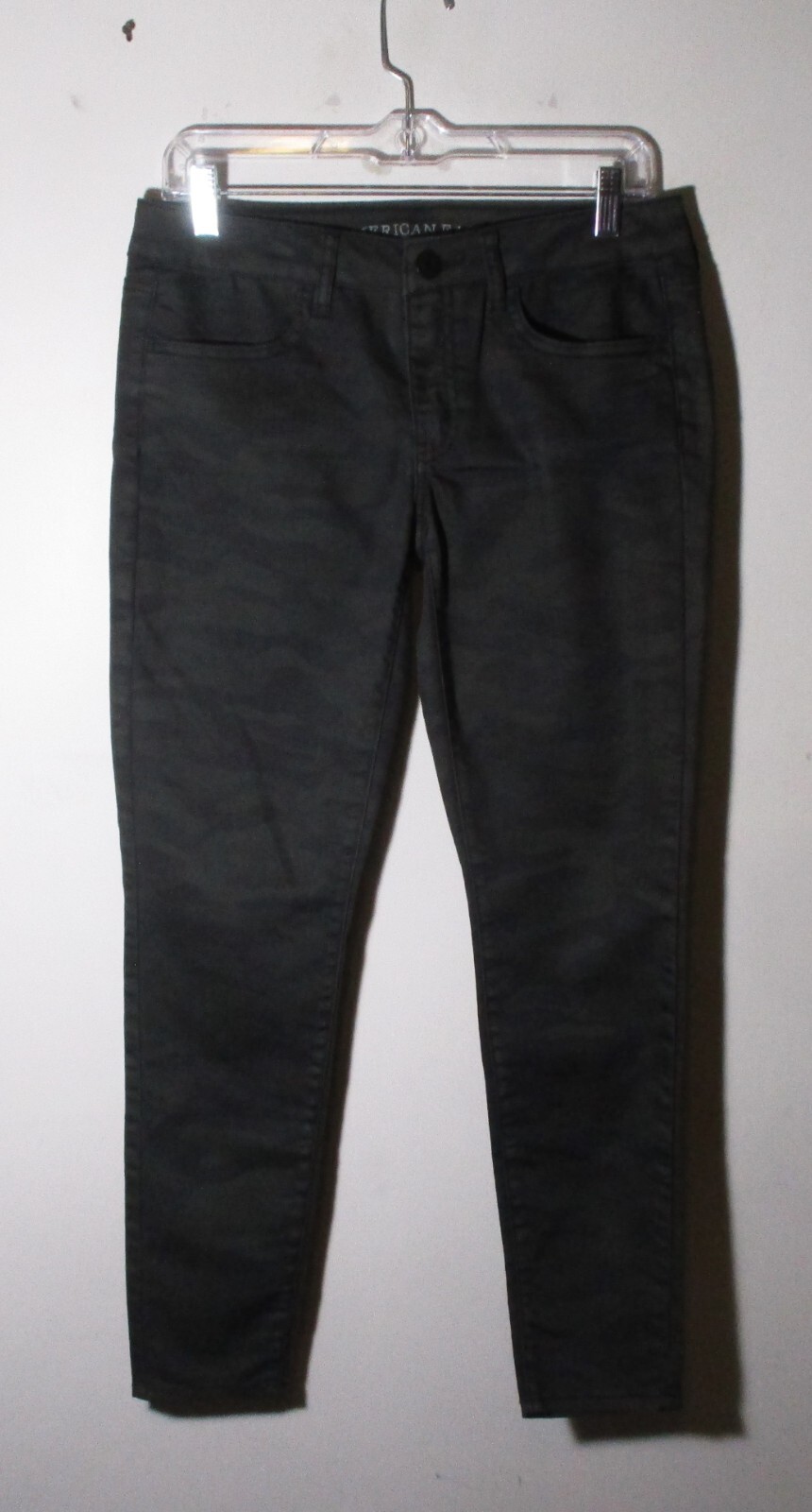 AMERICAN EAGLE Green Camo Jegging Jeans Size 6 NWOT