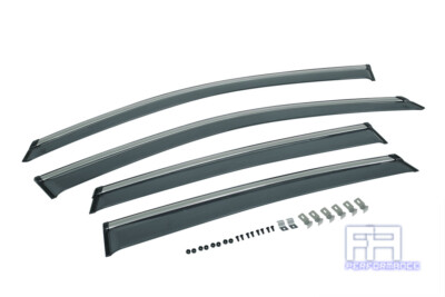 Manzo Window Visors Rain Wind Guards Shade *Clip on* For Honda CR-V CRV 12-16