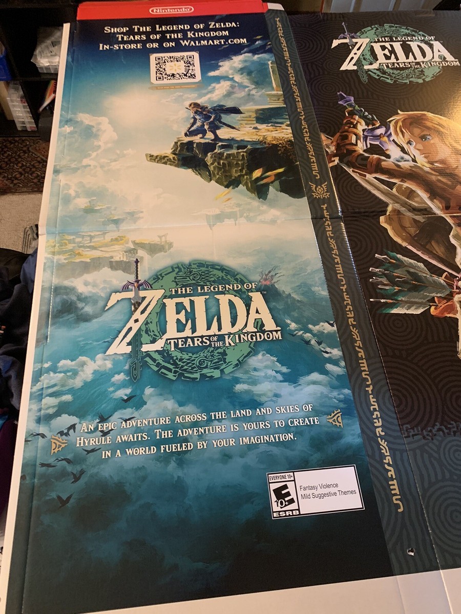 Legend of Zelda: Tears of the Kingdom 5FT Display 2023 Store Legend of Zelda: Tears of the Kingdom 5FT Display 2023 Store