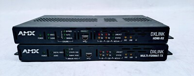 2AMX DXLINK HDMI-RX + MultiFormat-TX Audio/Video over IP FG1010-500 + FG1010-310