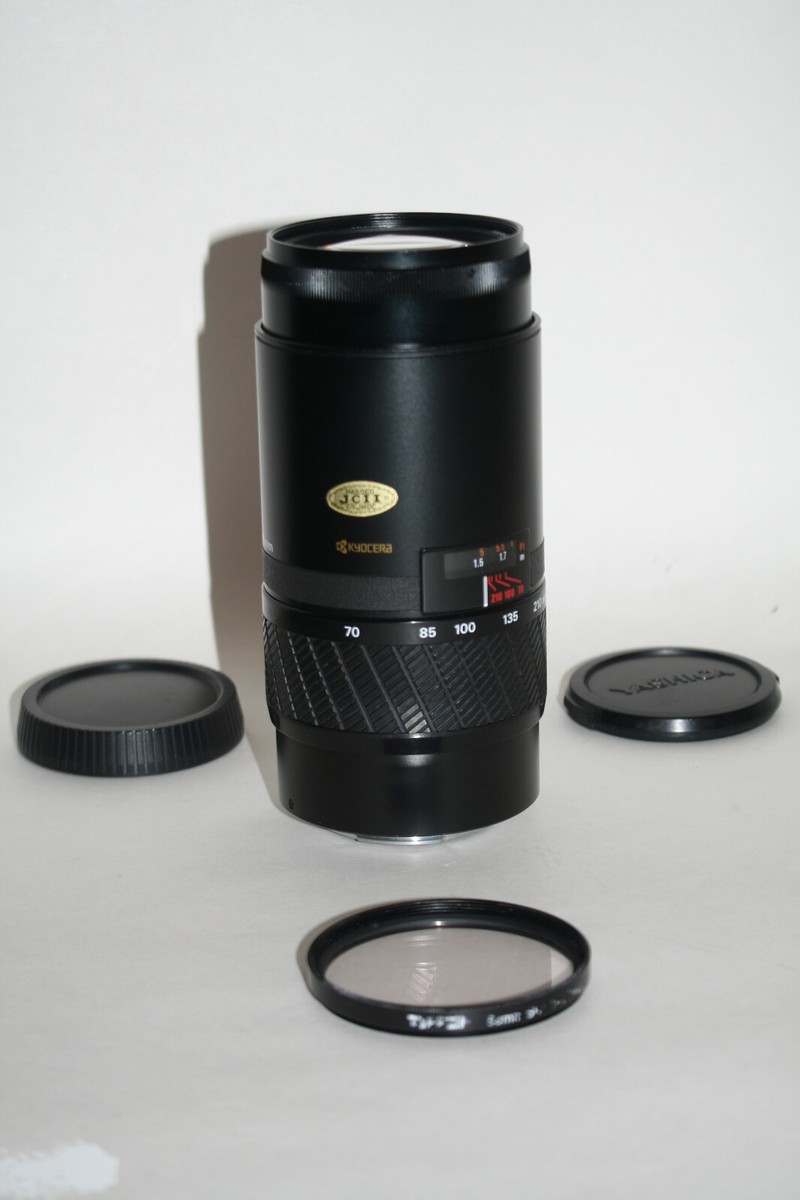 YASHICA AF 70-210mm 1:4.5 LENS Japan Made w/ CAPS | eBay